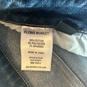 Flying Monkey Dark Blue Denim Jeans